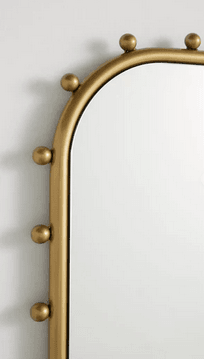 Luke metal mirror - 24"W X 72"H