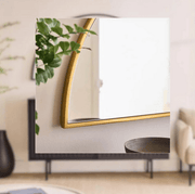 Arcadian Half Moon Mirror - GlassAura