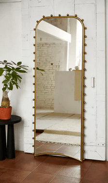 Luke metal mirror - 24"W X 72"H