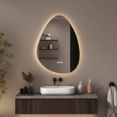 Led Bathroom Vanity Mirror with Lights - GlassAura