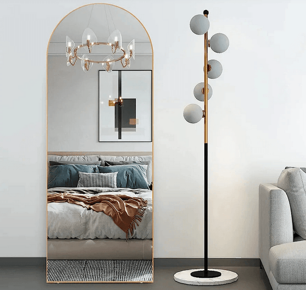 Full Length Dressing Mirror – Free Standing or Wall Mounted - GlassAura