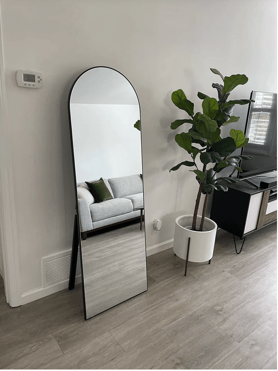 Full Length Dressing Mirror – Free Standing or Wall Mounted - GlassAura