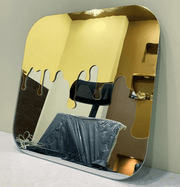 Modern Gold Drip Mirror Wall & Home Decor - GlassAura