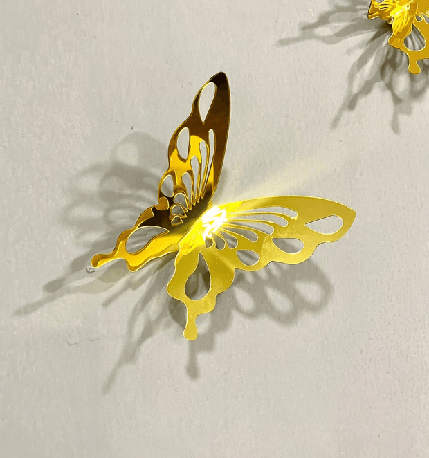3D Acrylic Butterflies Mirror for Wall Decor - GlassAura