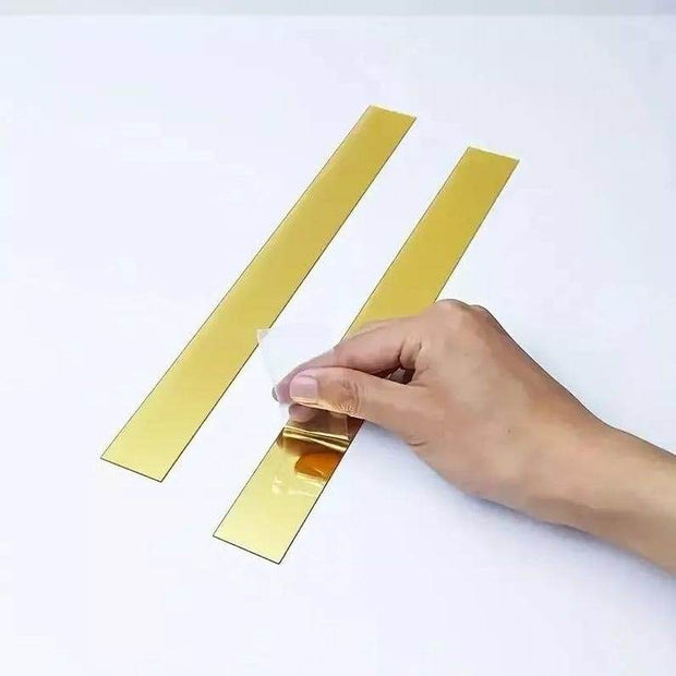 Acrylic Strips Mirror Wall Decor & Home Decor - GlassAura