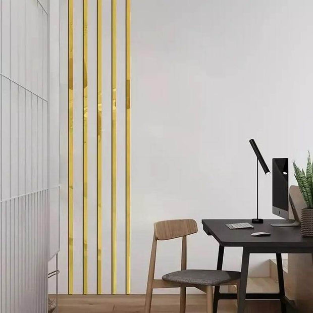 Acrylic Strips Mirror Wall Decor & Home Decor - GlassAura