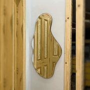 Aspire Abstract Wall Mirror - GlassAura